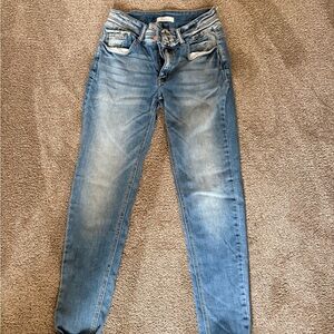 KanCan Women's Skinny Jeans - Light Blue